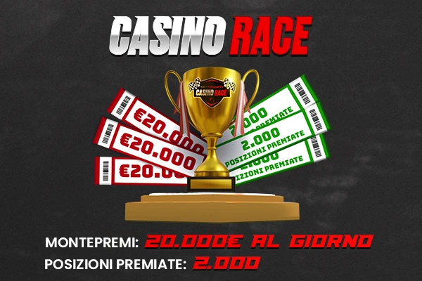 casino race mobile promofication