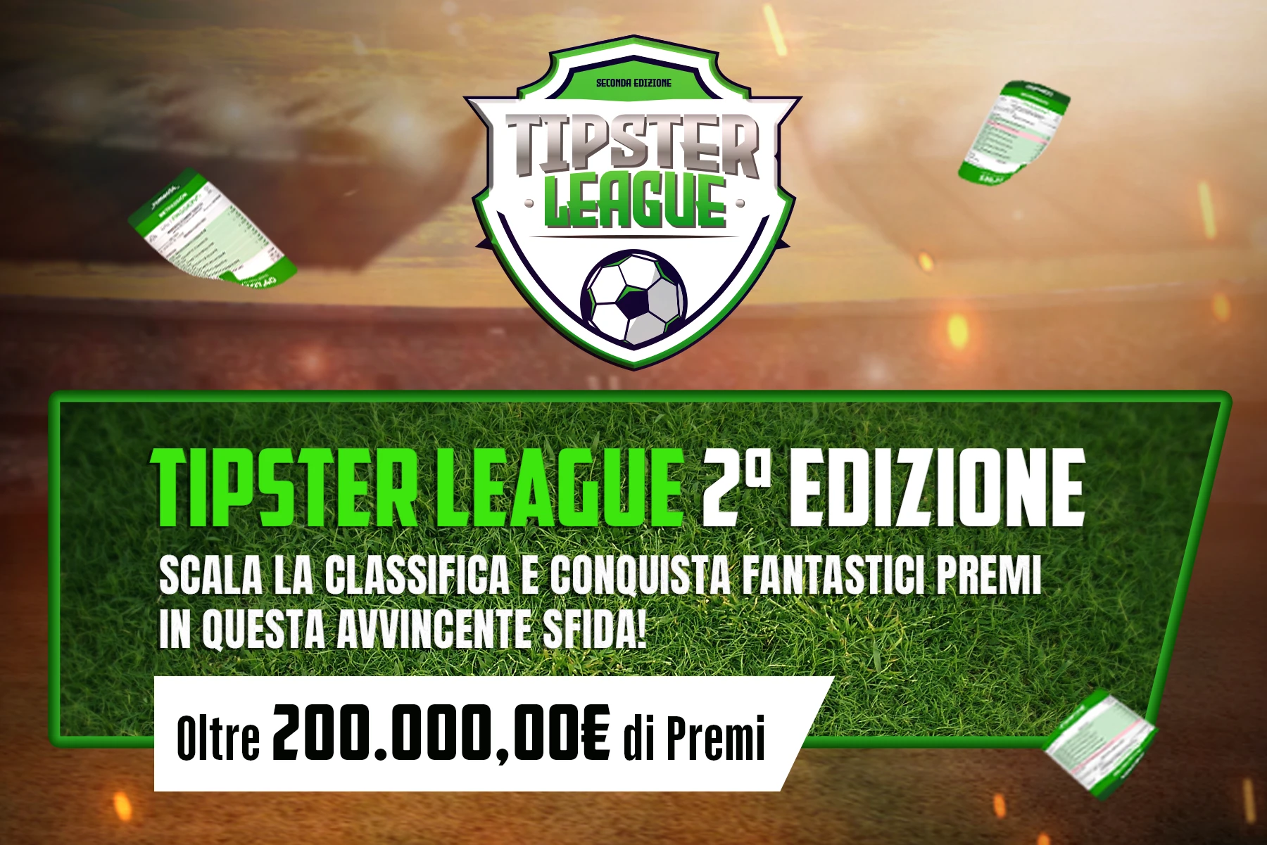 Tipster league Promofication banner mobile